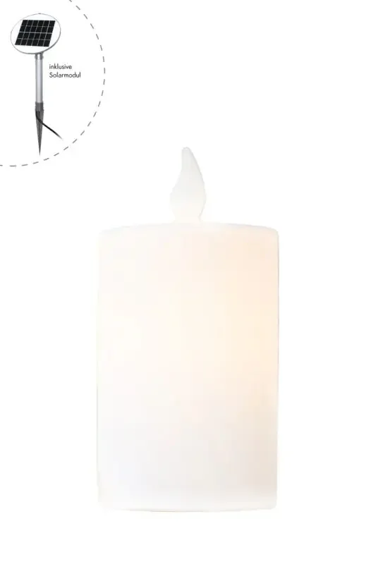 8 Seasons Design Shining Candle 60cm Solar Nur Heute