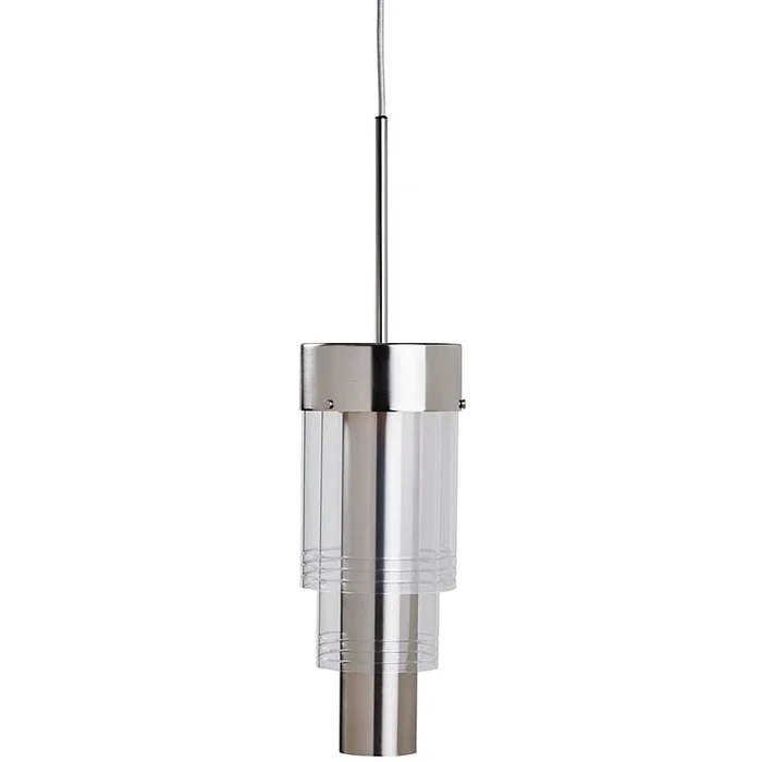 A-spire Hängelampe, Silber / Transparent Weltweiter Versand
