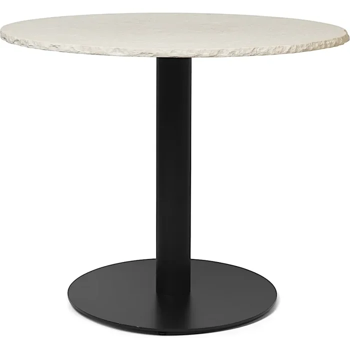 Ab Werk Mineral Esstisch 90 x 90 cm – Ferm Living Bianco Curia Black