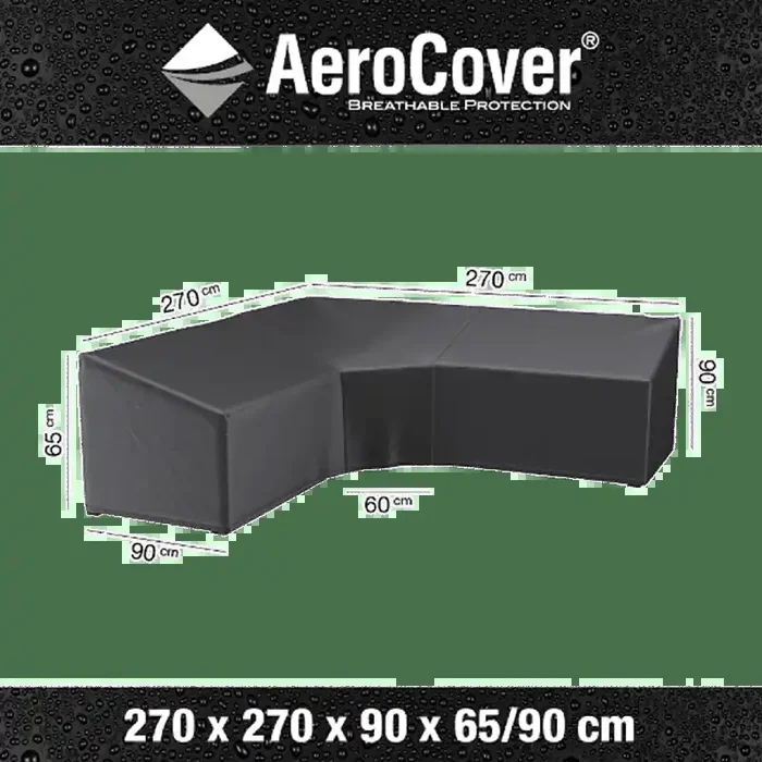 AeroCover Schutzhülle für Lounge-Set 7956 L-Form 270*90*90 Kracherpreis