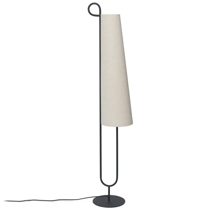 Ancora Stehlampe, Natürlich/Schwarz Finale Aktion
