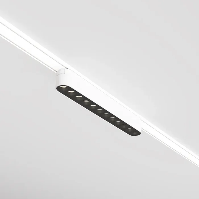Angebot Maytoni Points Magnet-Schinensystem RADITY 48V LED Stromschienenleuchte 12W Weiss 90Ra Warmweiss