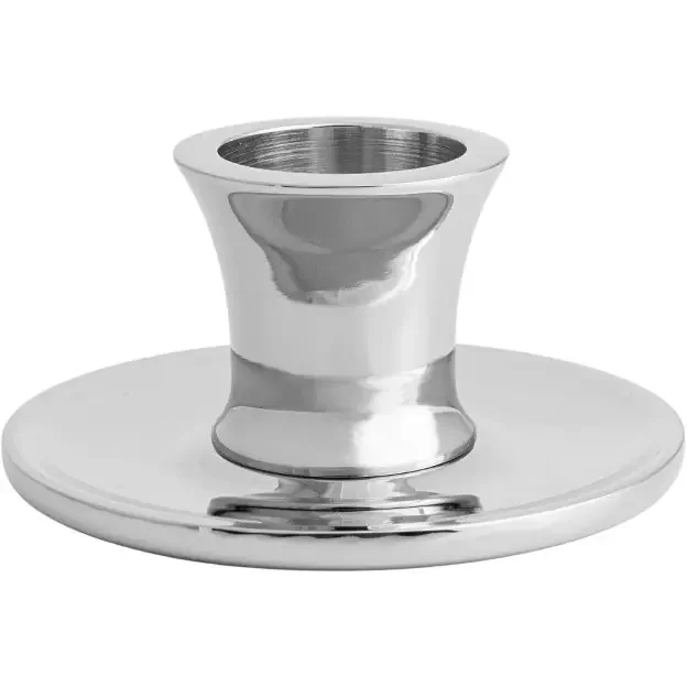 Basso Kerzenhalter H2,5 cm, Vernickelt Messing Bestseller