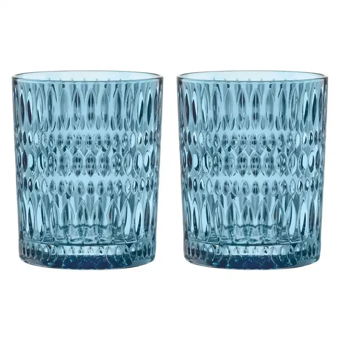 Begrenztes Angebot Ethno Becher 29 cl 2-er Set, Vintage Blue