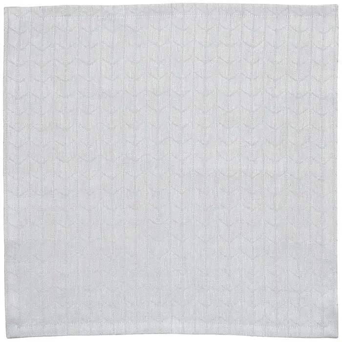 Begrenztes Angebot Swedish Grace Serviette 45×45 cm, Nebelgrau