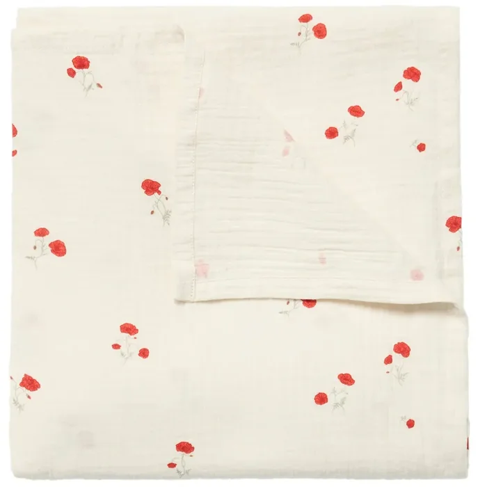 Beliebt Poppy Babydecke Musselin, 110×110 cm