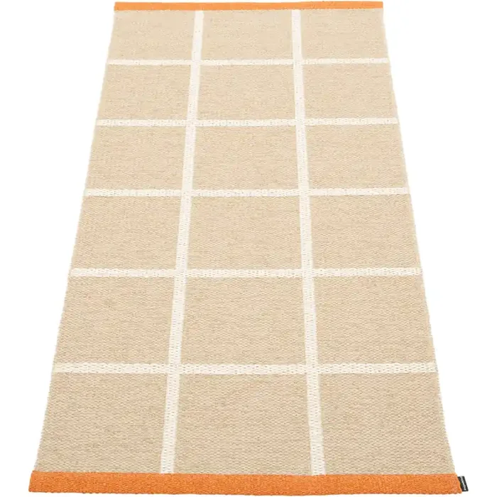 Bestpreis Criss Kunststoffmatte Beige / Vanilla / Pale Orange, 70×150 cm