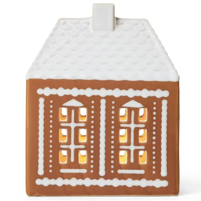 Bestpreis Gingerbread Kerzenhalter medium, Braun