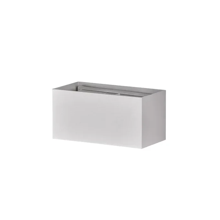 Billig Fischer & Honsel Wallo LED Wandleuchte 4-fach 11,2W warmweiss silber IP44 30518