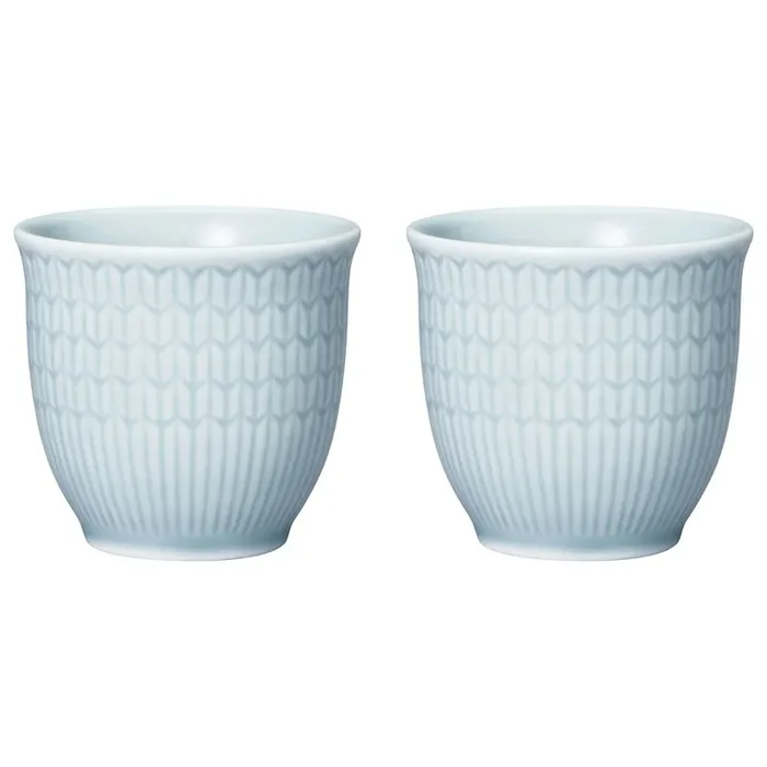Billig Swedish Grace Eierbecher 4 cl 2-er Set, Eisfarben
