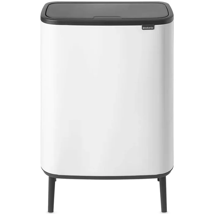 Bo Touch Top Papierkorb 2 x 30L, Weiß Kostenloser Rückversand