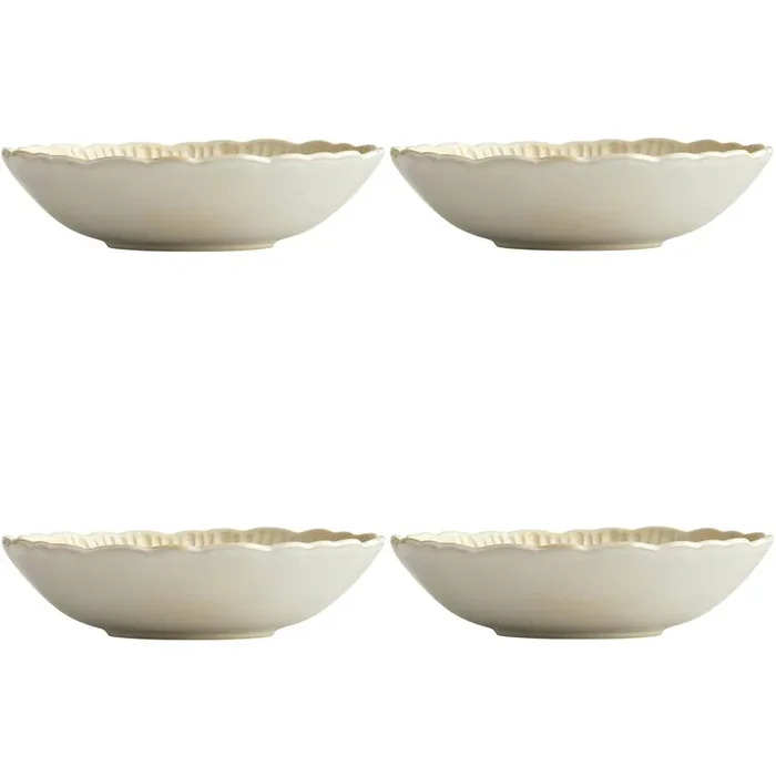 Daisy Tiefer Teller 22 cm 4-er Set, Cremefarben Gleich Bestellen