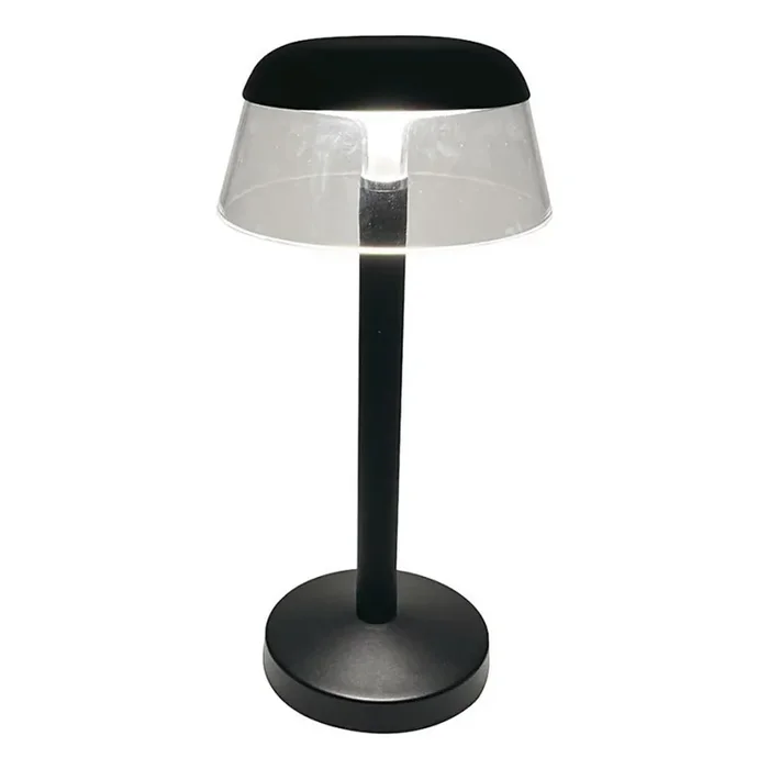 Dimm- und aufladbare LED-Tischleuchte mit Touch-Funktion LED/3W/5V 3000-6000K 1800 mAh schwarz Markenprodukt