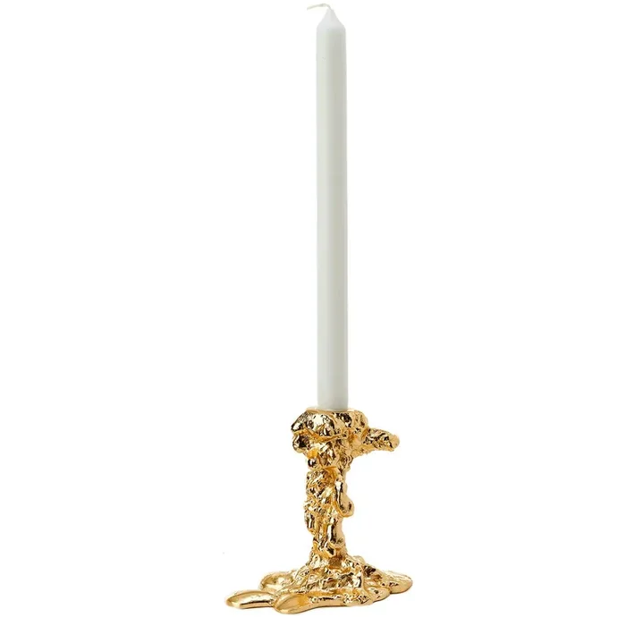 Drip Candle Holder Gold L Nur Für Kurze Zeit