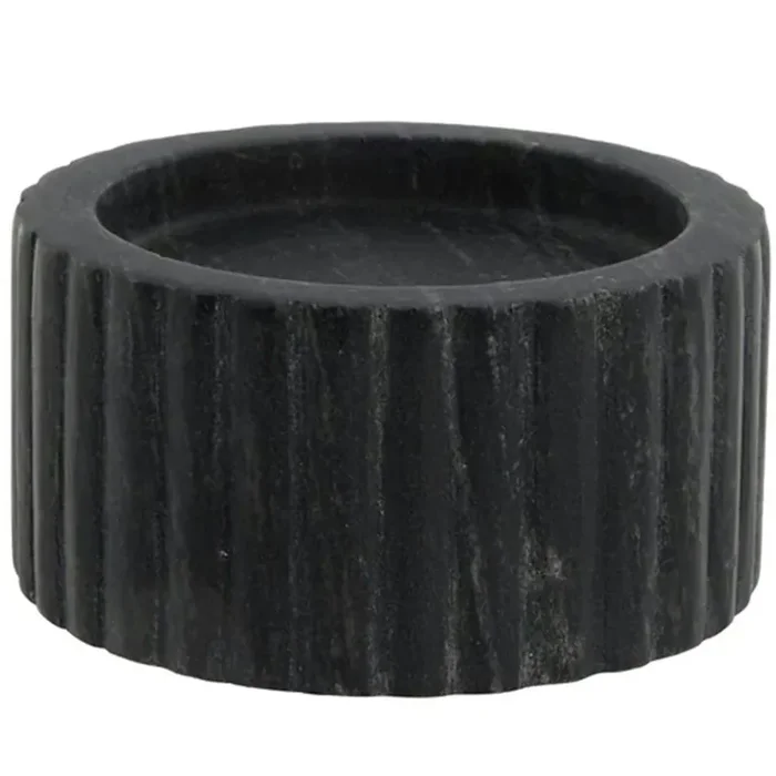 Eliana Kerzenhalter Marmor Schwarz 5 cm Letzte Chance