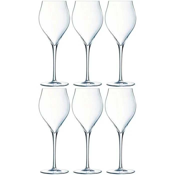 Exaltation Champagnerglas 30 cl Transparent, 6-er Set Kostenfreie Lieferung