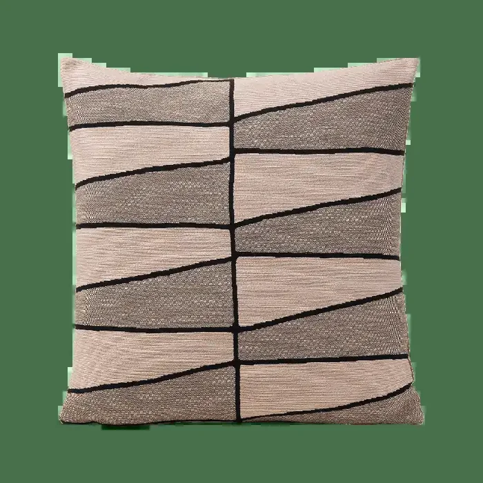 Exklusiv Kissenhülle Picolino Taupe 50x50cm