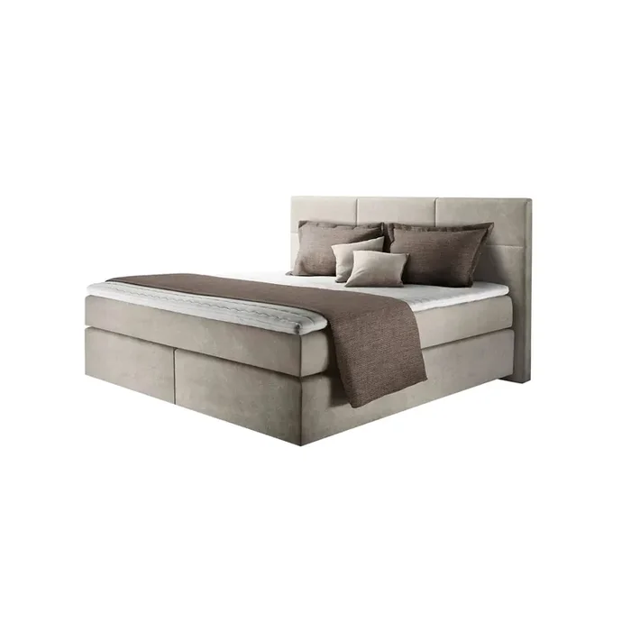 FH Collection Boxspringbett Dream Beige 180×200 cm H2 – mittelfest, bis ca. 80 kg H3 – fest, ab ca. 80 kg Online Kaufen