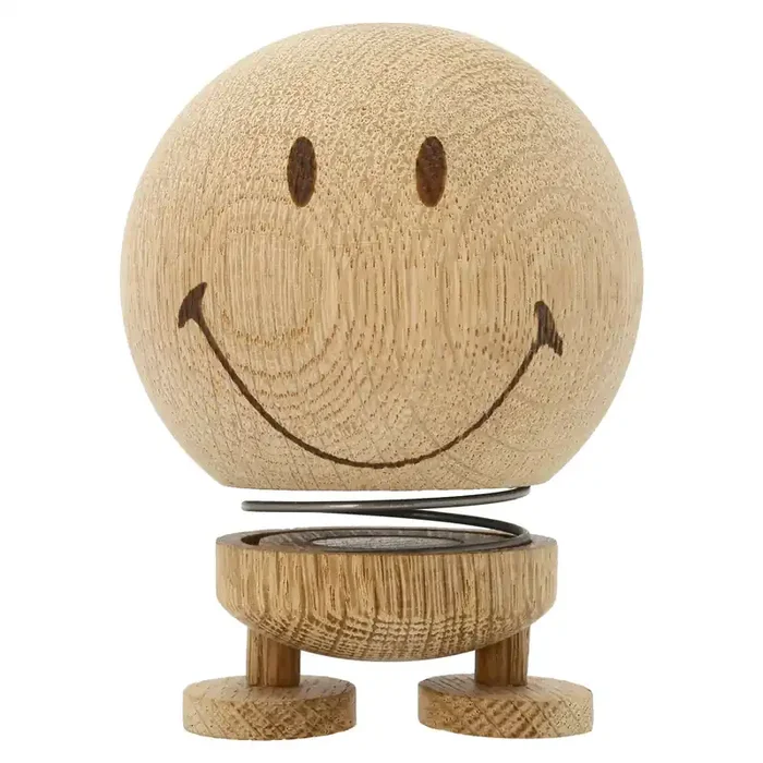 Gleich Bestellen Hoptimist Smiley Figur M, Eiche Natur