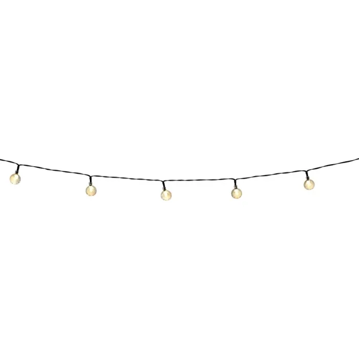 Heute Kaufen Grundig – LED dimmbare Solar-Lichterkette 50xLED/8 Funktionen 9,35m IP44 warmweiß 600 mAh + Fernbedienung