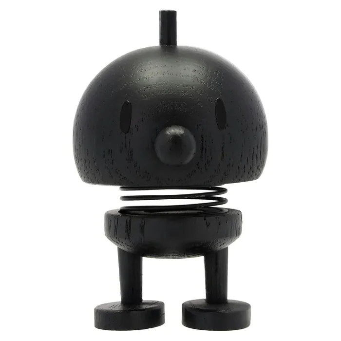 Hoptimist Bumble Figur S, Schwarz Gebeizte Eiche Sichere Zahlung