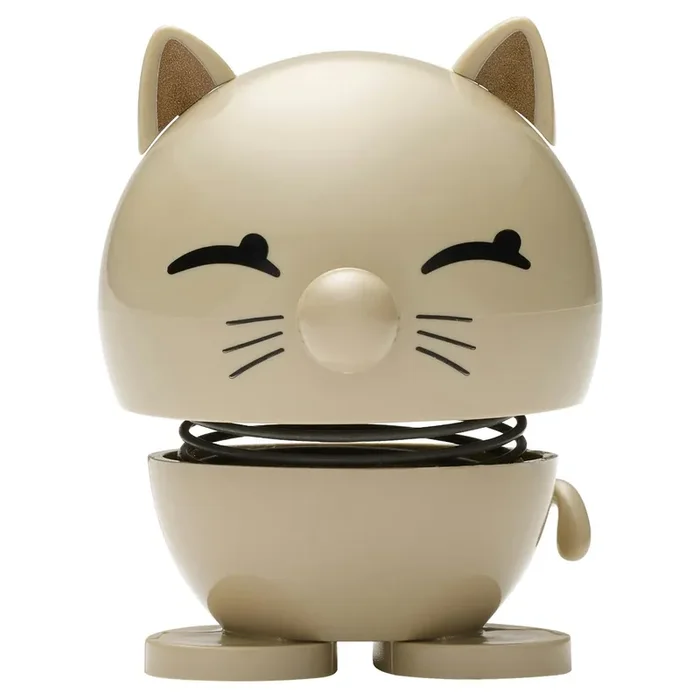 Hoptimist Cat Figur, Latte Nur Heute