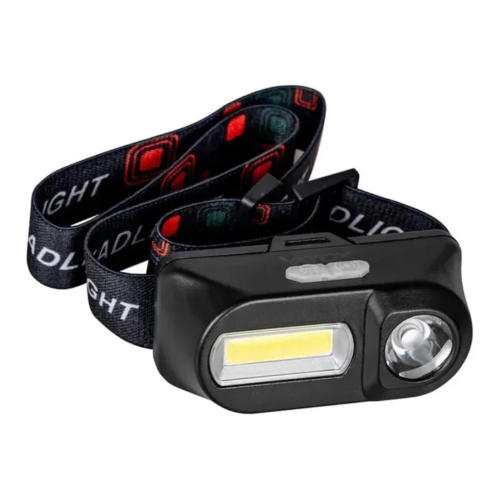 Jetzt Kaufen LED dimmbare wiederaufladbare Stirnlampe 2xLED/5V IP44 210 lm 2000 mAh