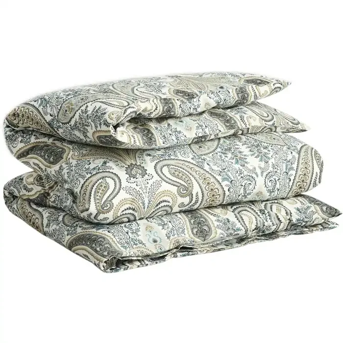 Key West Paisley Bettdeckenbezug 200×220 cm, Dark Putty Mega-Angebot