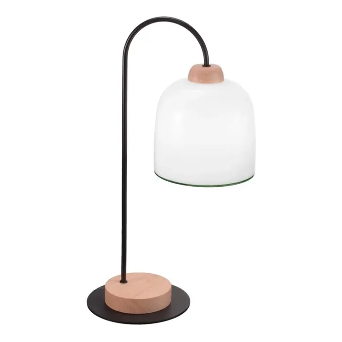 Kolarz A1352.71.G – Tischlampe NONNA 1xE27/60W/230V Eiche/weiß/grün Direkt Vom Hersteller