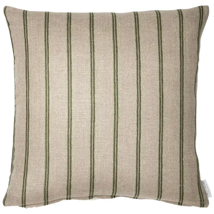 Kracherpreis Linåker Kissenbezug 43×43 cm, Grün / Natur