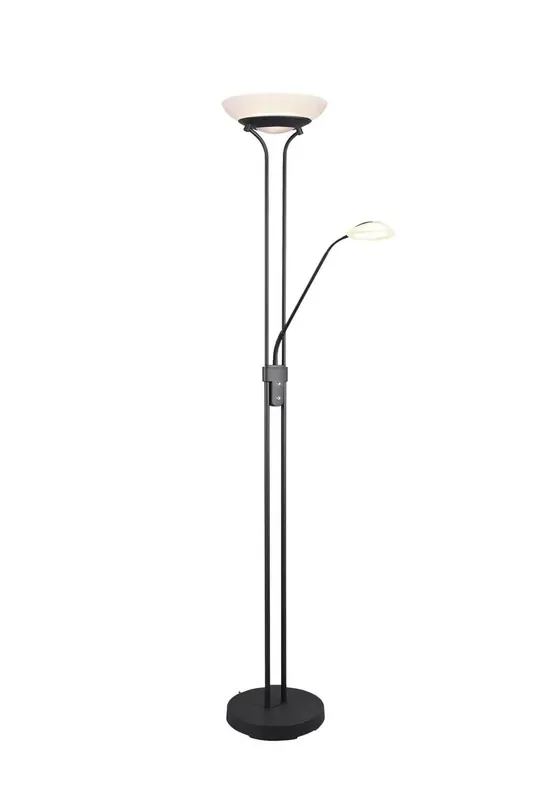 Kracherpreis Reality Orson LED Stehleuchte28W dimmbar Schwarz Matt warmweiss
