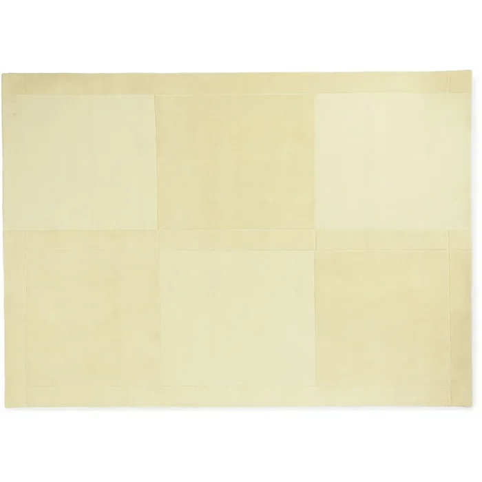 Level Teppich 250×350 cm, Hellgelb Handgefertigt