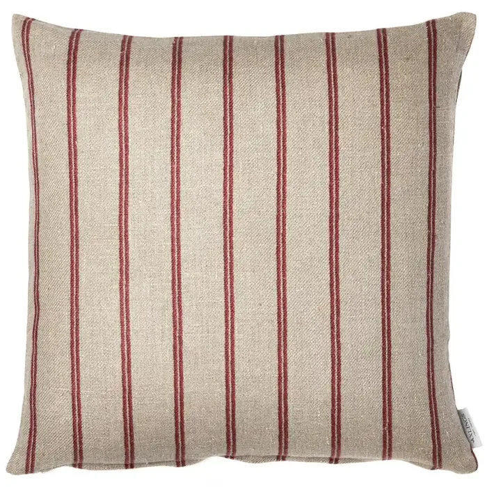 Linåker Kissenbezug 43×43 cm, Rot / Natur Jetzt Kaufen