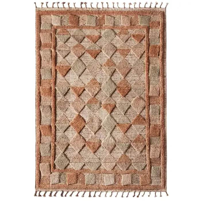 Lisboa Wollteppich 200×300 cm, Multi Amber Exklusiv