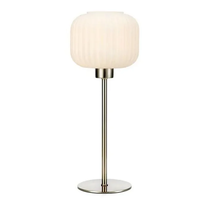 Markslöjd 108121 – Tischleuchte SOBER 1xE27/60W/230V mattchrom Top-Qualität