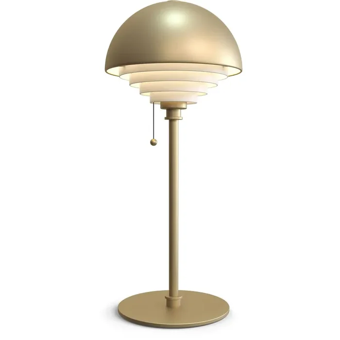Motown Tischlampe 225 mm, Messing Handgefertigt