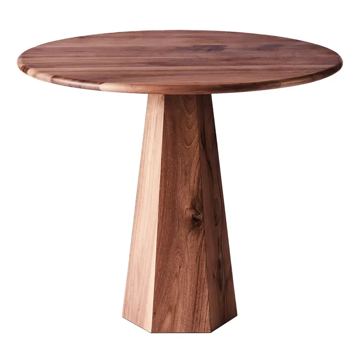 Neu Hexagon Esstisch Ø90 cm, Walnut