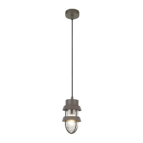 Neue Kollektion Zambelis E172 – Outdoor-Hängeleuchte 1xE27/40W/230V IP54 braun
