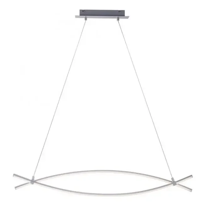 Nur Für Kurze Zeit JUST LIGHT. 15382-55 – LED-Hängeleuchte MAJA 2xLED/8,4W/230V matt Chrom