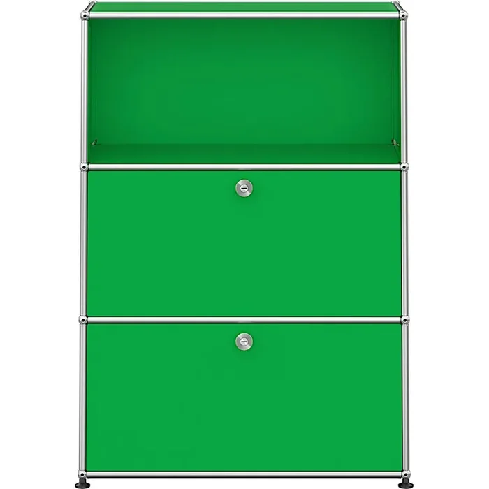 Nur Heute Highboard 1×3 – 2 Klappen – USM 28 gruen