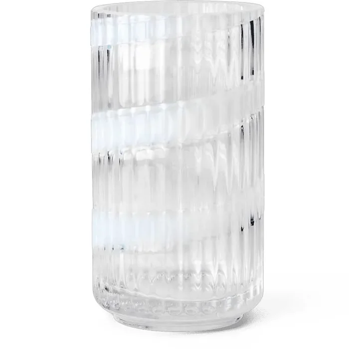 Nur Heute Lyngby Vase Swirl Weiß, 15,5 cm