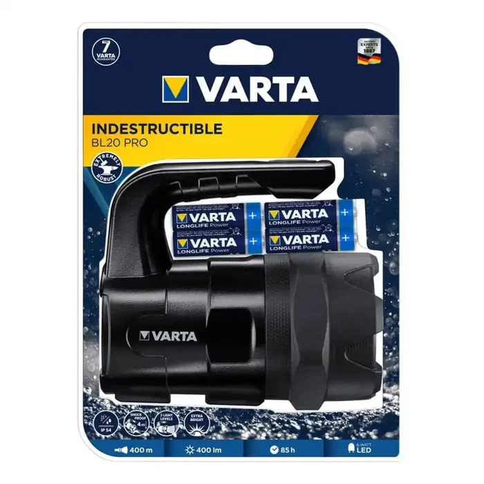 Preiswert Varta 18751 – LED Taschenlampe LED/6W/6xAA IP54