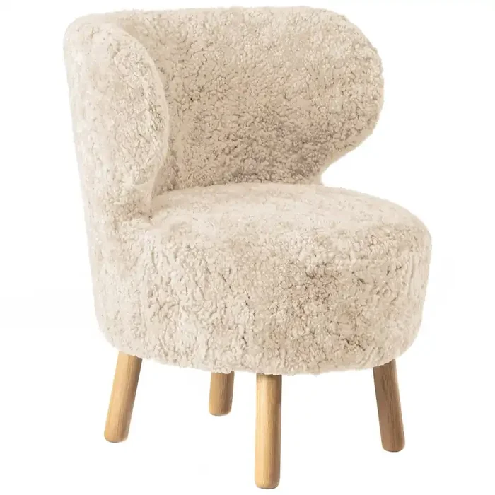Rabatt Cute Sessel Schaffell, Moonlight