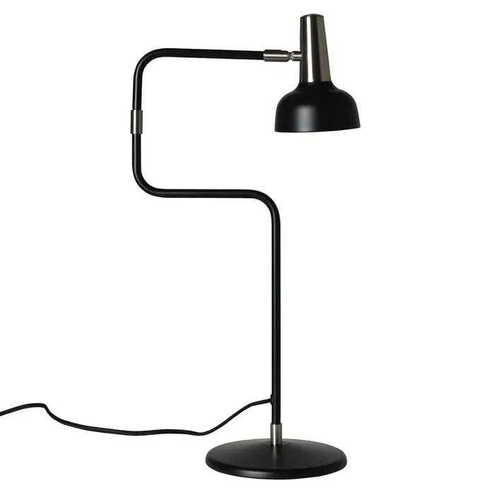 Ray Tischleuchte LED, Schwarz/ Nickel Zertifiziert