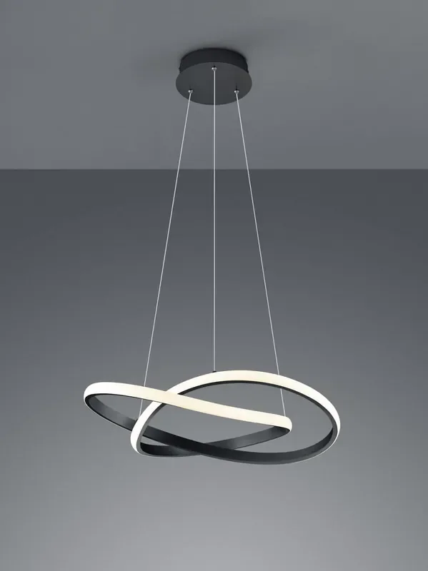 Reality Course LED Pendelleuchte27W ⌀60cm dimmbar Schwarz Matt warmweiss Bestseller
