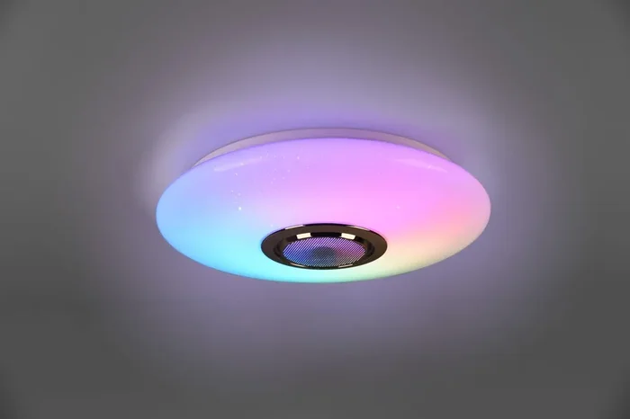 Reality Musica LED Deckenleuchte2x15W ⌀41cm dimmbar Weiß CCT einstellbare Lichtfarbe Hochwertig