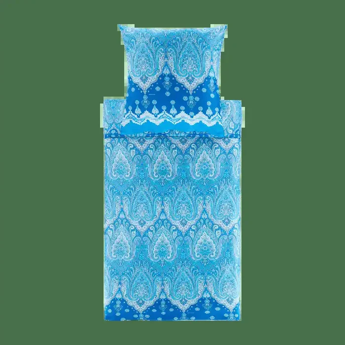 Satin Bettwäsche Isolabella B1 Indigo 135x200cm Kostenloser Rückversand