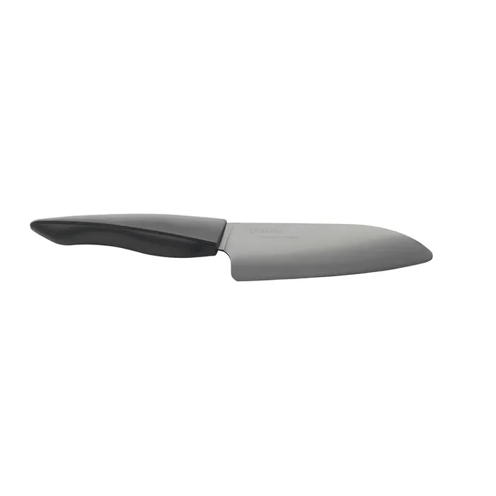Shin Santokumesser 14 cm, Schwarz Highlight
