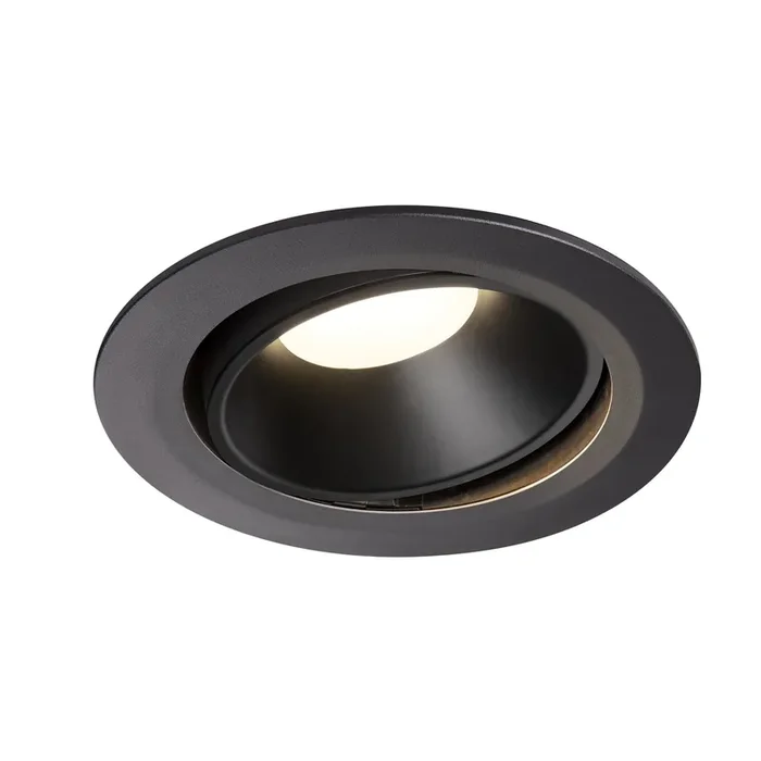 SLV 1003748 NUMINOS DL XL LED Einbaustrahler Spot schwarz 4000K 40° schwenkbar Schneller Versand