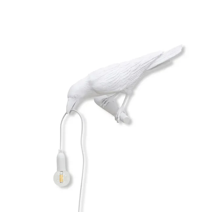 Sofort Bestellen Bird Lamp Looking, Weiß